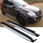 Πλαϊνά σκαλοπάτια AMG look για Mercedes-Benz ML-Class (W164) 2005 - 2011 Πλαϊνά σκαλοπάτια AMG look για Mercedes-Benz ML-Class (W164) 2005 - 2011
